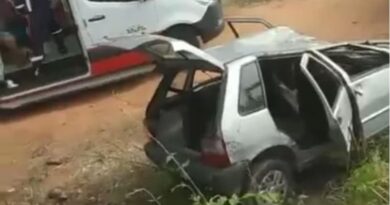 Acidente em Barbalha deixa cinco feridos no Corredor dos Sabinos – Foto: Reprodução redes sociais
