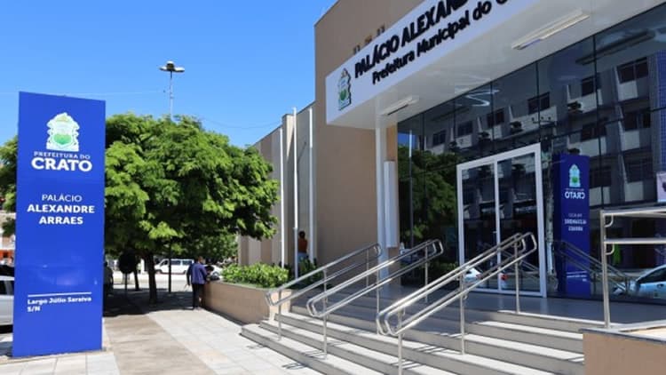 Prédio da Prefeitura do Crato